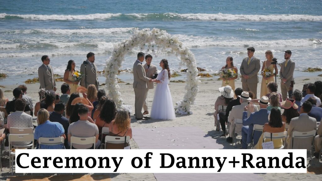 Coronado Beach Wedding Ceremony Videography & Sound System Rental San Diego